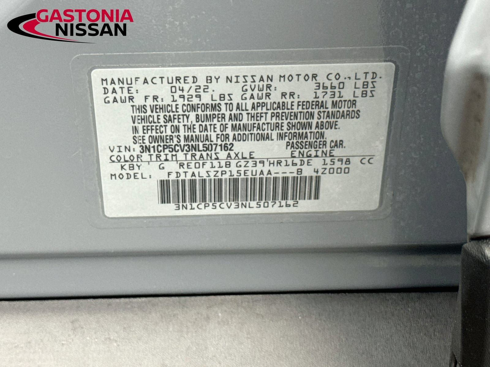 Used 2022 Nissan Kicks SV w/ Interior Electronics Package FWD image 36