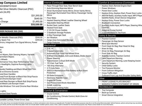 Used 2021 Jeep Compass Limited image 2