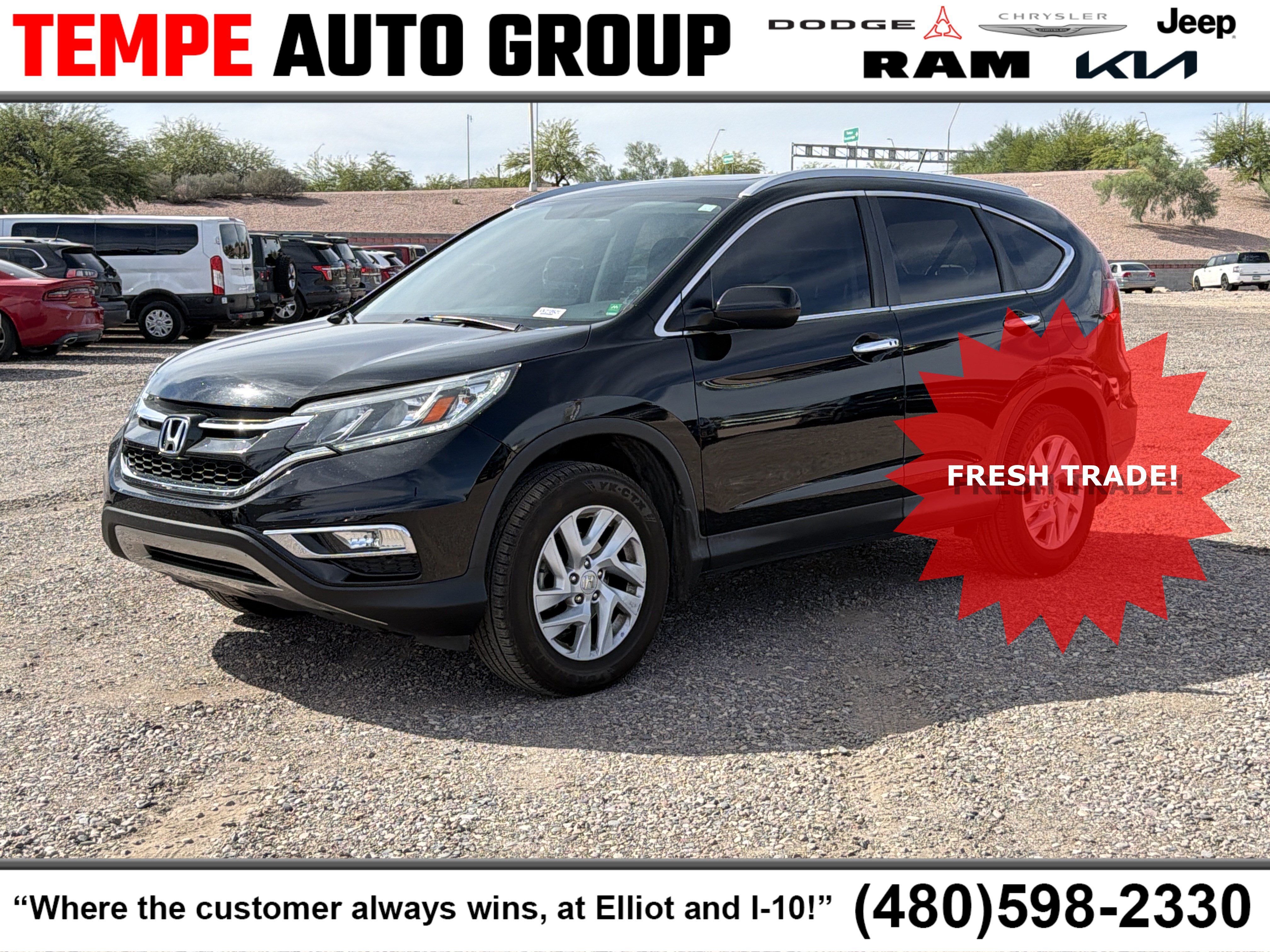 Used 2016 Honda CR-V EX-L image 1