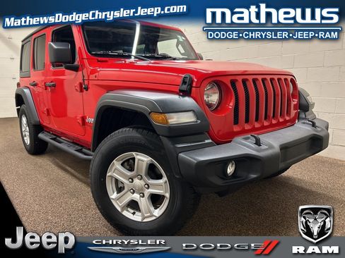 Used 2018 Jeep Wrangler Unlimited Sport S image 1