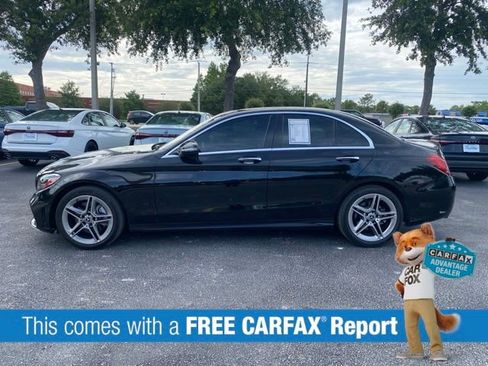 Used 2021 Mercedes-Benz C 300 4MATIC Sedan w/ AMG Line image 2