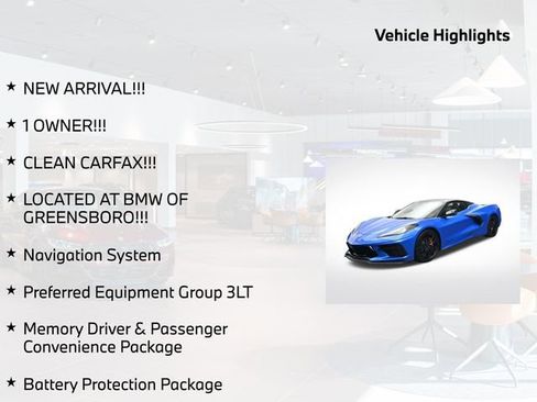 Used 2025 Chevrolet Corvette Stingray w/ Battery Protection Package image 5