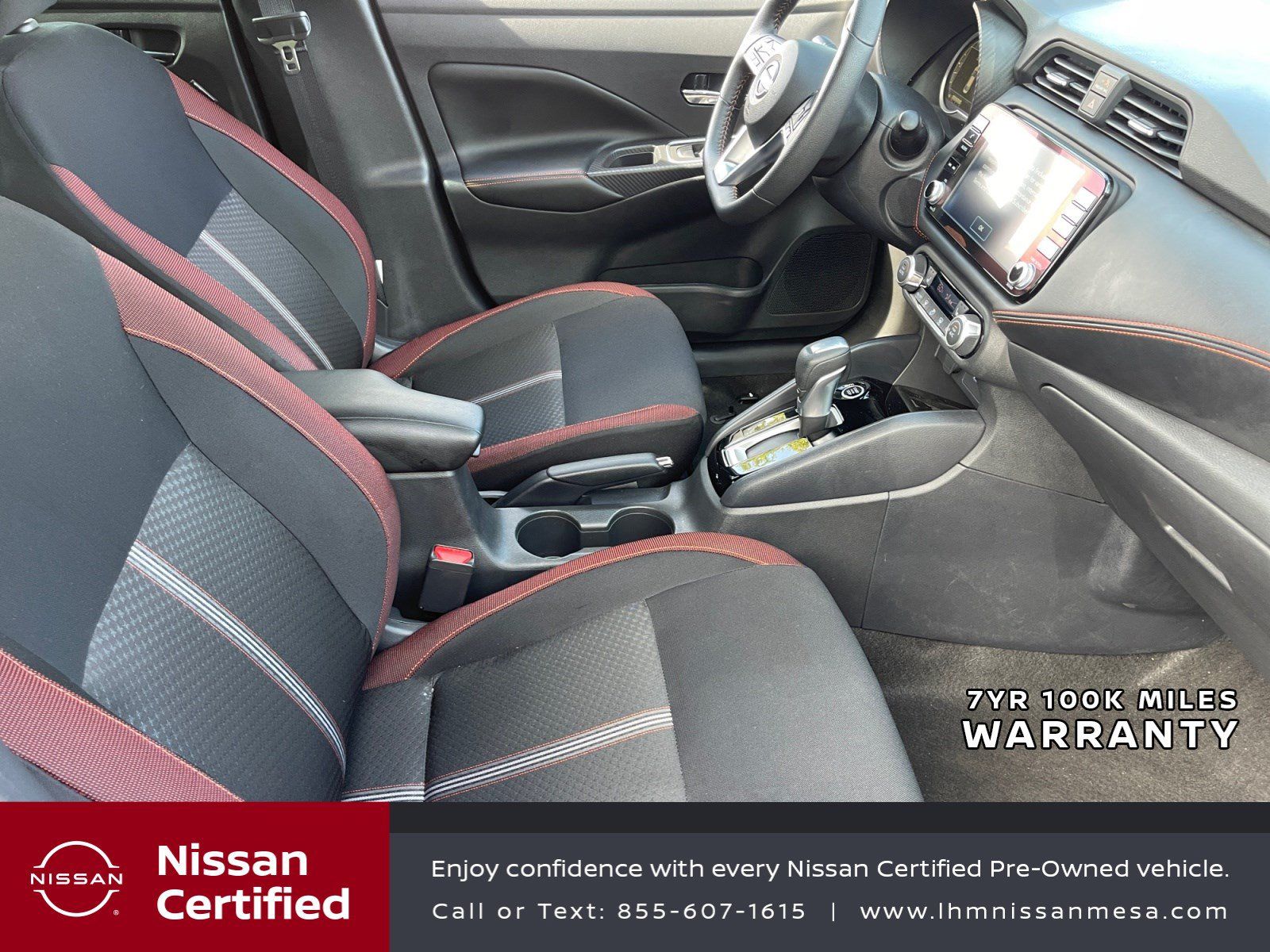 Certified 2025 Nissan Versa SR w/ Trunk Package FWD image 19