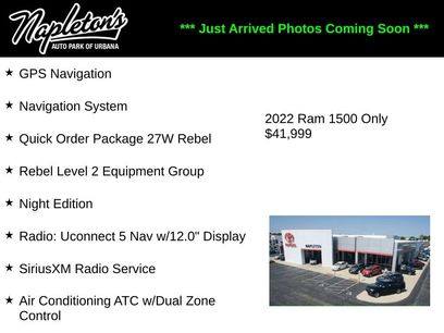 Used 2022 RAM 1500 Rebel w/ Rebel Level 2 Equipment Group