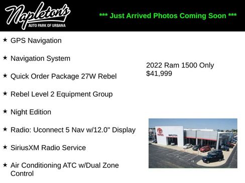 Used 2022 RAM 1500 Rebel w/ Rebel Level 2 Equipment Group AWD/4WD image 1