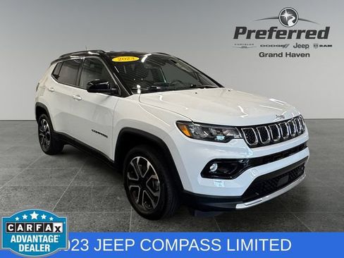 Used 2023 Jeep Compass Limited AWD/4WD image 1