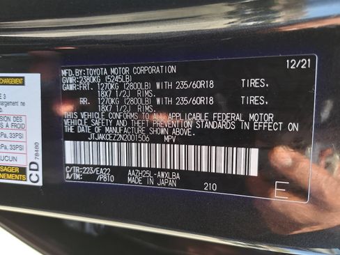 Used 2022 Lexus NX 350h AWD w/ Accessory Package 2 image 39