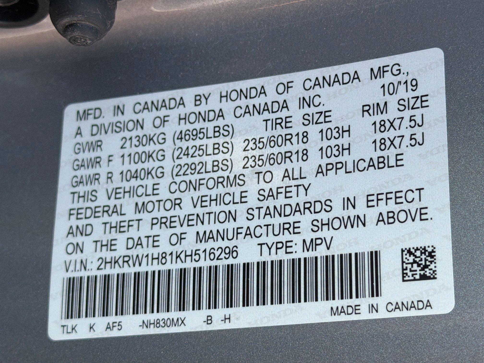 Used 2019 Honda CR-V EX-L image 40