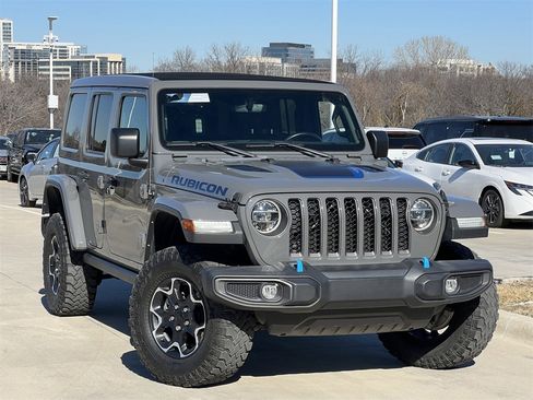Used 2022 Jeep Wrangler Unlimited Rubicon 4xe w/ Cold Weather Group image 2