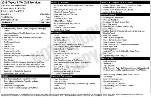 Used 2019 Toyota RAV4 XLE Premium FWD image 32