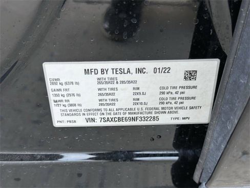 Used 2022 Tesla Model X Plaid image 31
