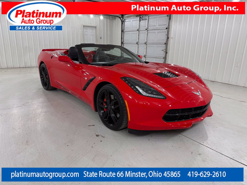 Used 2014 Chevrolet Corvette Stingray Convertible w/ 2LT Preferred Equipment Group RWD image 40