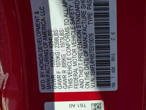 New 2026 Honda Civic Sport Touring image 16