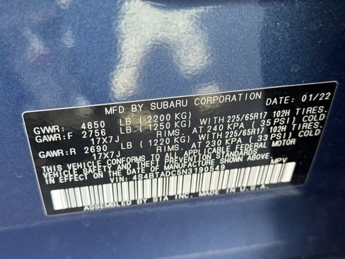 Used 2022 Subaru Outback Premium image 33