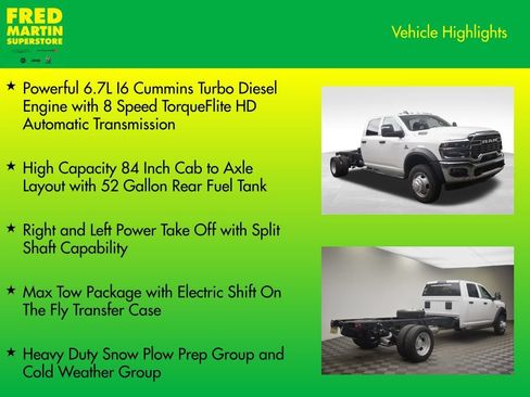 New 2026 RAM 5500 Tradesman w/ Chrome Appearance Group AWD/4WD image 8