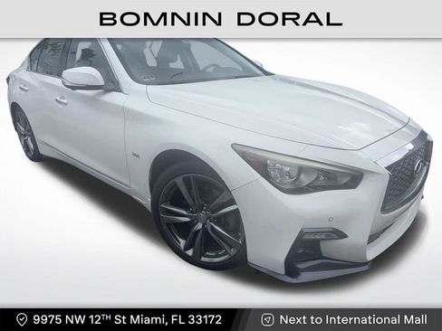 Used 2019 INFINITI Q50 Signature Edition w/ Cargo Package (L96) RWD image 1