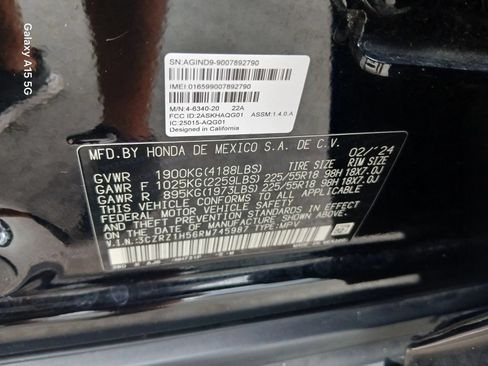 Used 2024 Honda HR-V Sport image 11