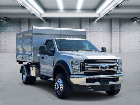 Used 2019 Ford F550 4x4 Regular Cab Super Duty w/ Snow Plow Prep Package image 2