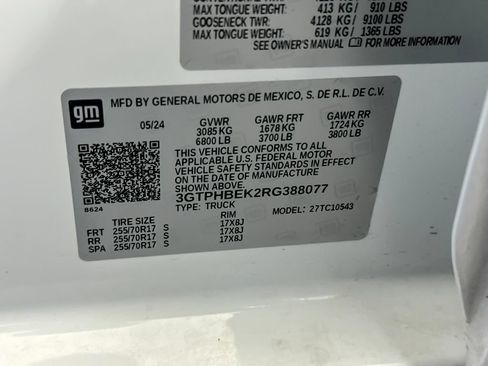 Used 2024 GMC Sierra 1500 SLE RWD image 26