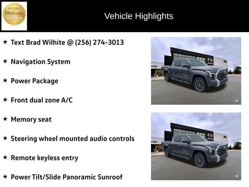 Used 2022 Toyota Tundra Limited w/ Power Package AWD/4WD image 6