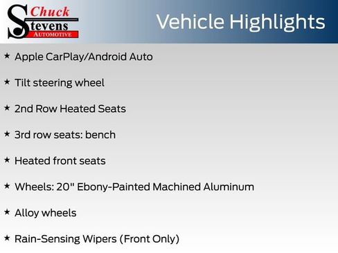 Certified 2025 Ford Explorer ST-Line w/ Premium Package RWD image 8