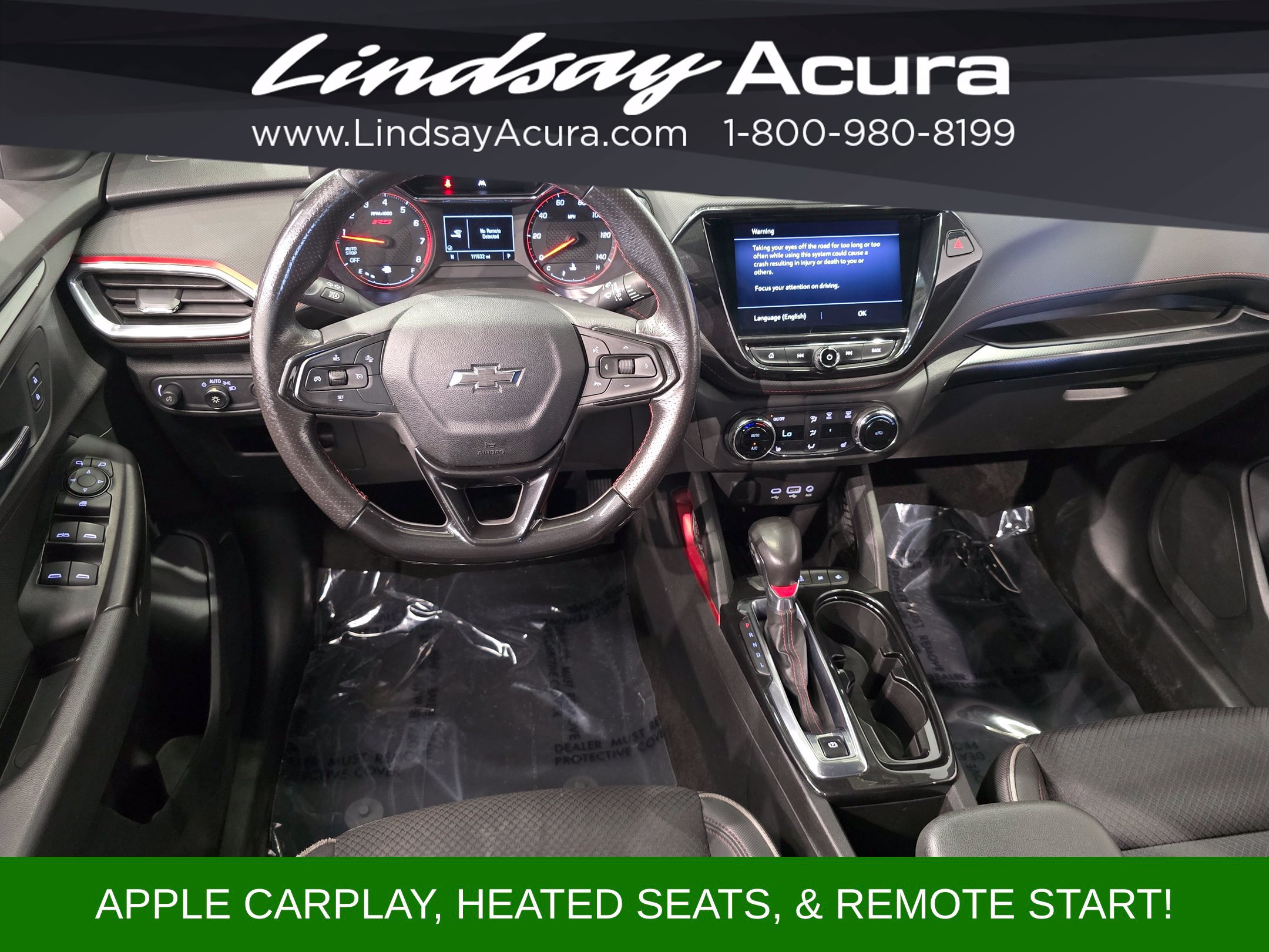 Used 2021 Chevrolet TrailBlazer RS w/ Convenience Package FWD image 12