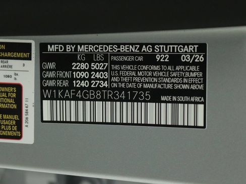New 2026 Mercedes-Benz C 300 Sedan image 12