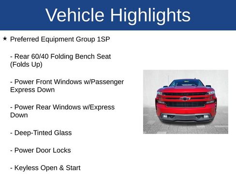 Used 2021 Chevrolet Silverado 1500 RST w/ Bed Protection Package image 3