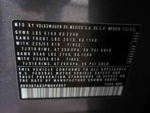 Certified 2023 Volkswagen Tiguan SE image 53