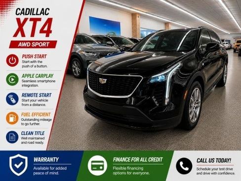 Used 2020 Cadillac XT4 Sport w/ Cold Weather Package AWD/4WD image 1