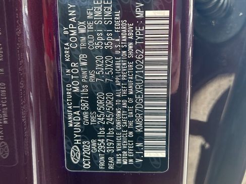 Used 2024 Hyundai Palisade Calligraphy image 35