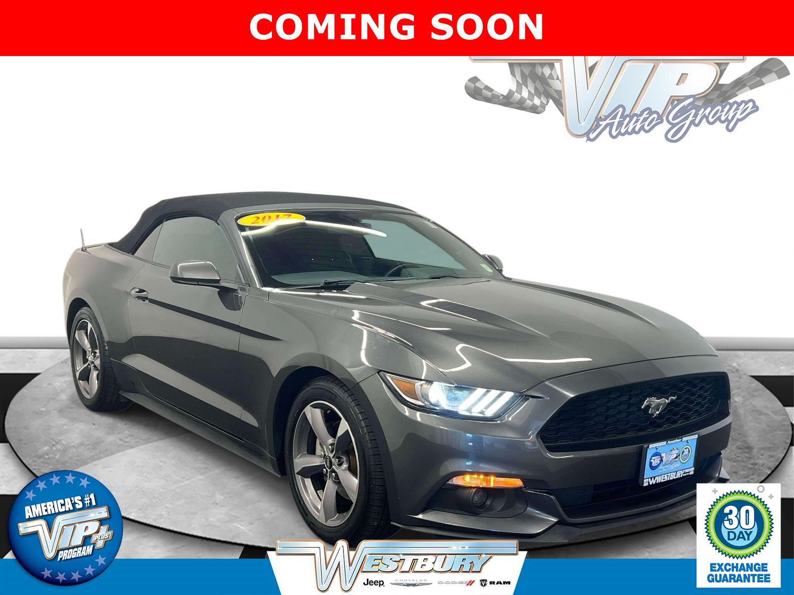 Used 2017 Ford Mustang Convertible w/ Equipment Group 051A RWD image 1