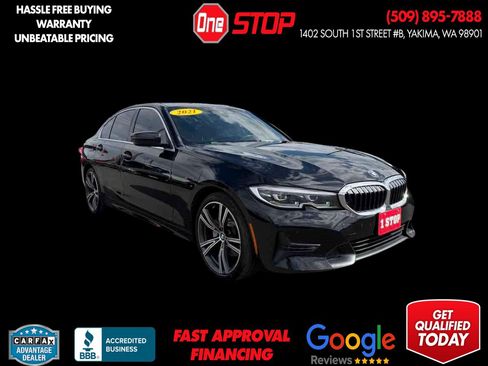 Used 2021 BMW 330i Sedan w/ Premium Package RWD image 1