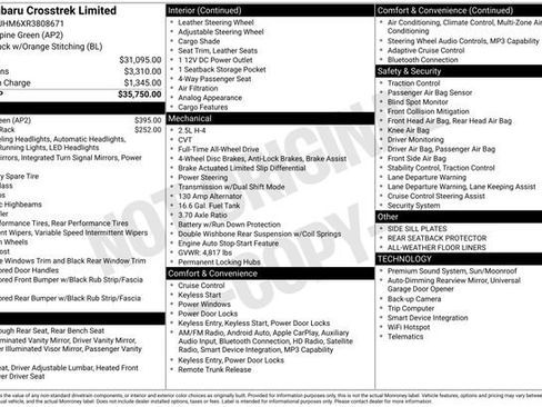 Used 2024 Subaru Crosstrek 2.5i Limited image 19