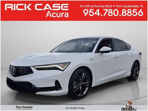 Certified 2025 Acura Integra A-Spec FWD image 1
