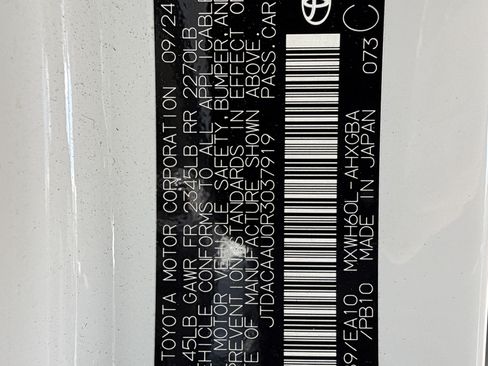 Used 2024 Toyota Prius XLE FWD image 48