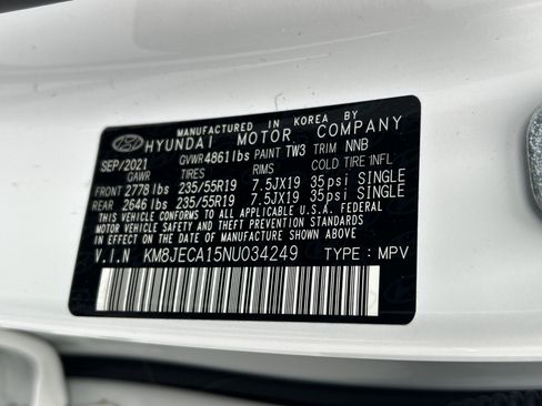 Used 2022 Hyundai Tucson Limited image 35