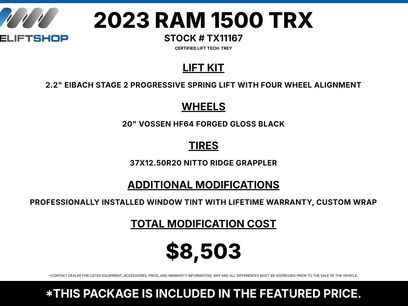Used 2023 RAM 1500 TRX w/ TRX Level 2 Equipment Group