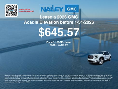 New 2026 GMC Acadia Elevation w/ Elevation Premium Package image 3