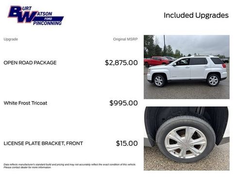 Used 2016 GMC Terrain SLT w/ Open Road Package FWD image 3