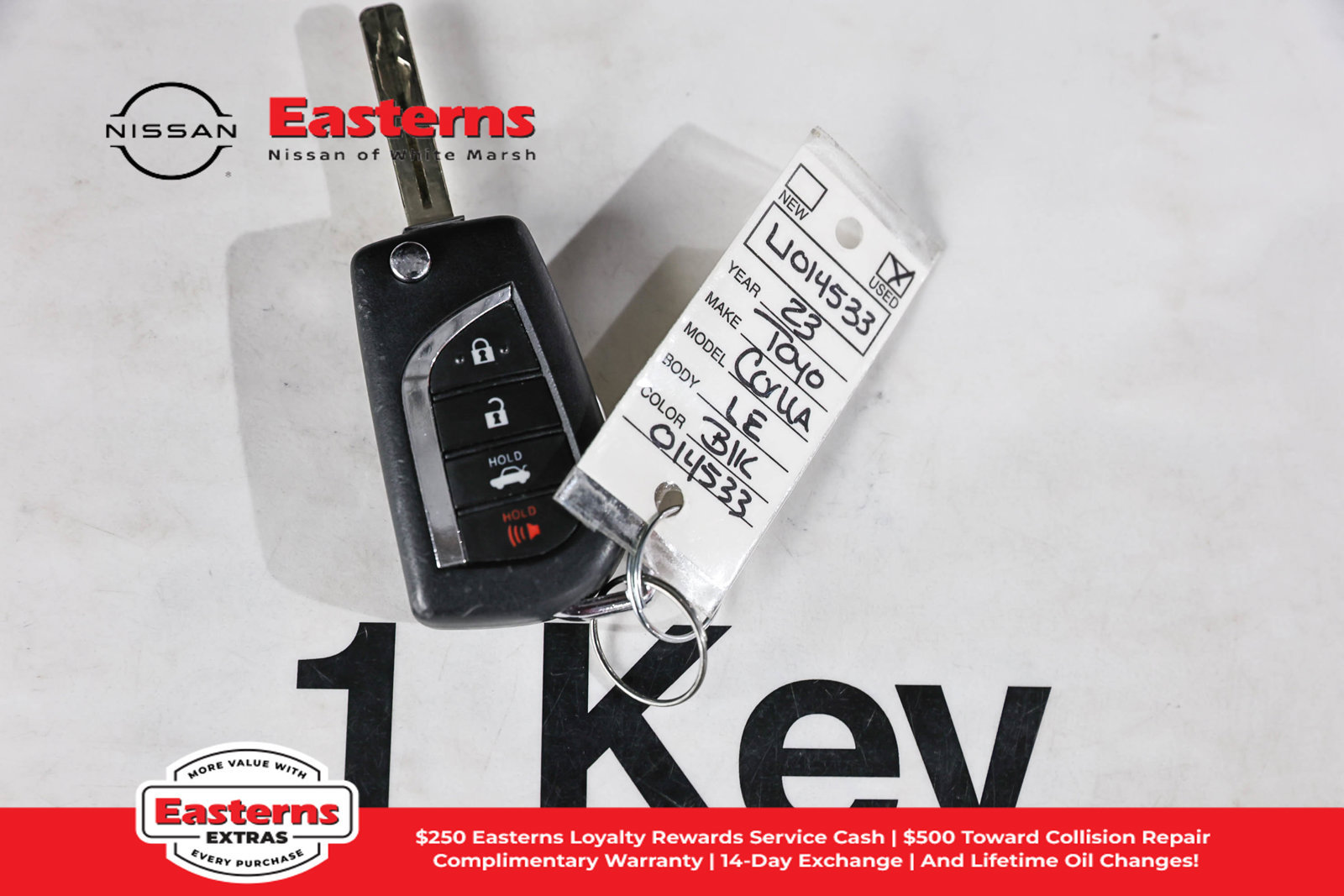 Used 2023 Toyota Corolla LE w/ Carpet Mat Package (TMS) FWD image 25