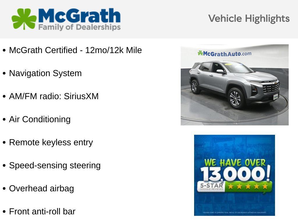 Used 2025 Chevrolet Equinox LT w/ Safety and Technology Package FWD image 6