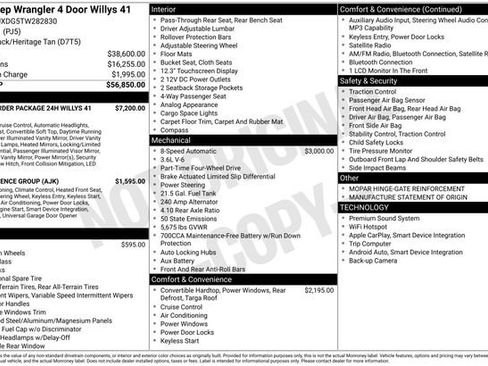 New 2026 Jeep Wrangler Willys image 17