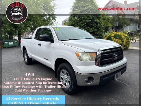 Used 2011 Toyota Tundra 4x4 Double Cab w/ Tow Pkg image 1