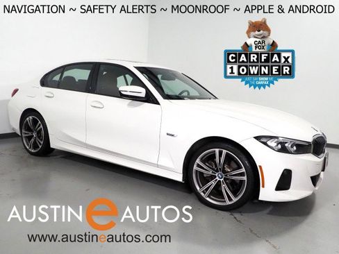 Used 2023 BMW 330e *NAVIGATION, CURVED DISPLAY, S w/ Convenience Package image 1