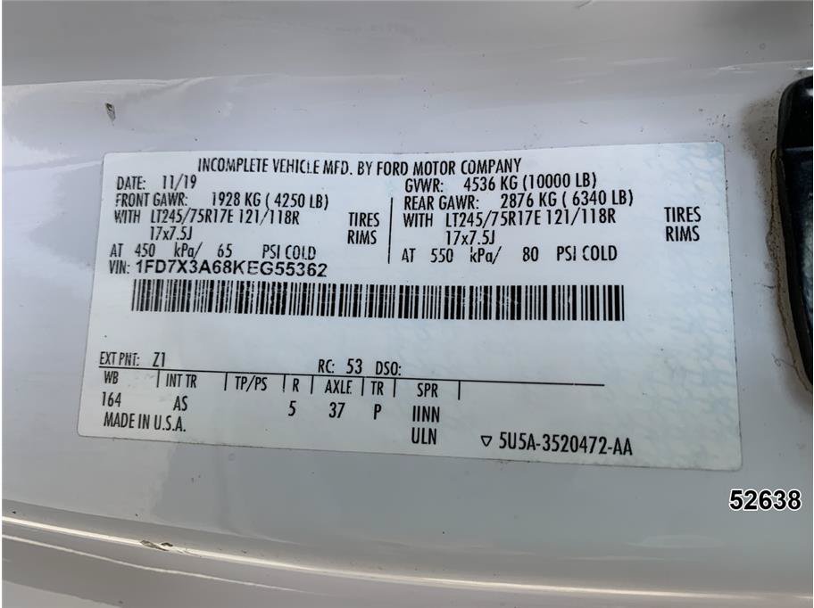 Used 2019 Ford F350 XL w/ XL Value Package RWD image 15