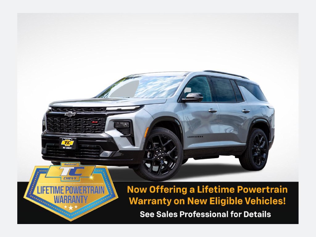 New 2026 Chevrolet Traverse RS w/ LPO, Floor Liner Package FWD 360° Tour