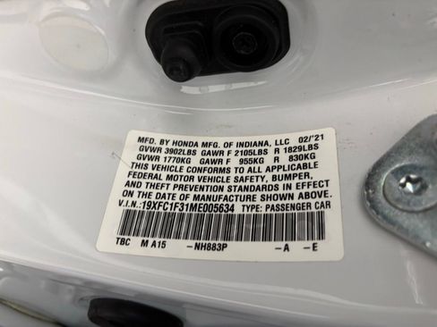 Used 2021 Honda Civic EX image 27
