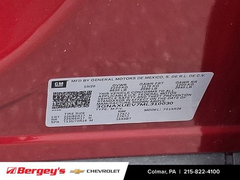 Certified 2021 Chevrolet Equinox LT image 28