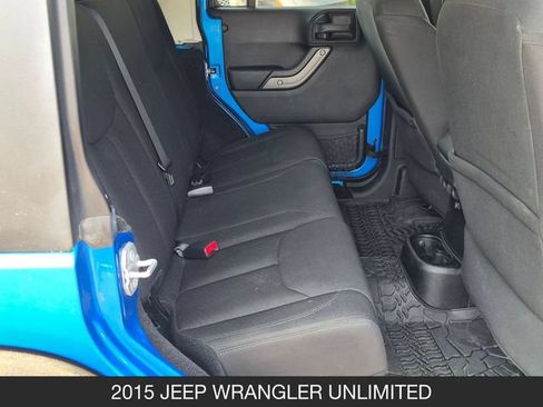 Used 2015 Jeep Wrangler Unlimited Sport w/ Quick Order Package 24S AWD/4WD image 22